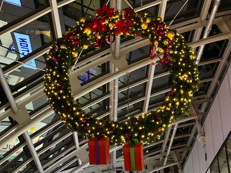 Winkelcentrum_decoratie_Nova_Winter-Entertainment