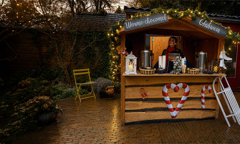 Wintercatering vanuit een sfeervol winterhuisje